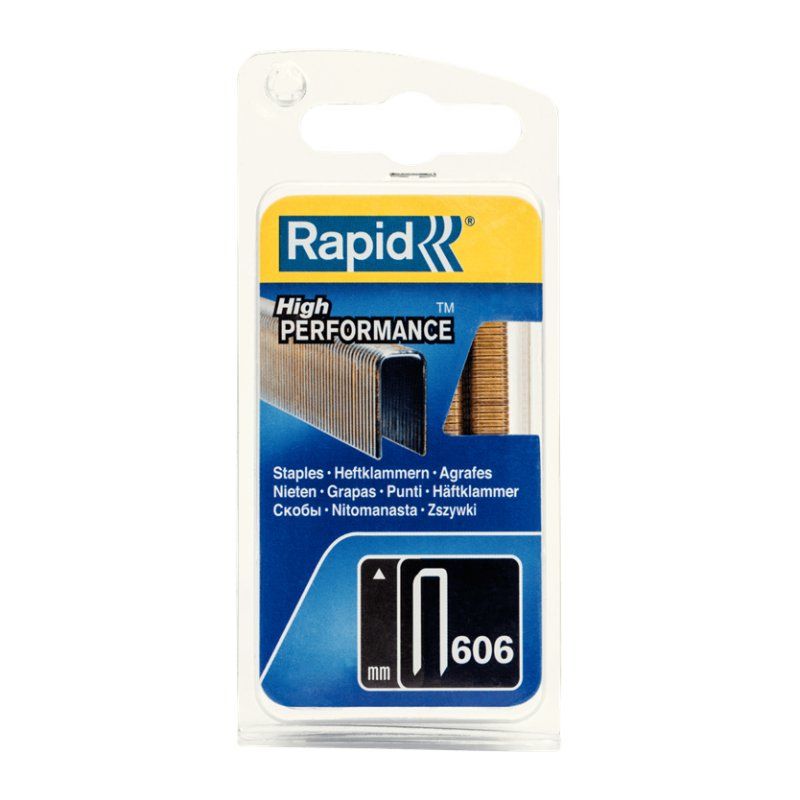 Rapid Agrafe à dos étroit no. 606, 30 mm, petit paquet