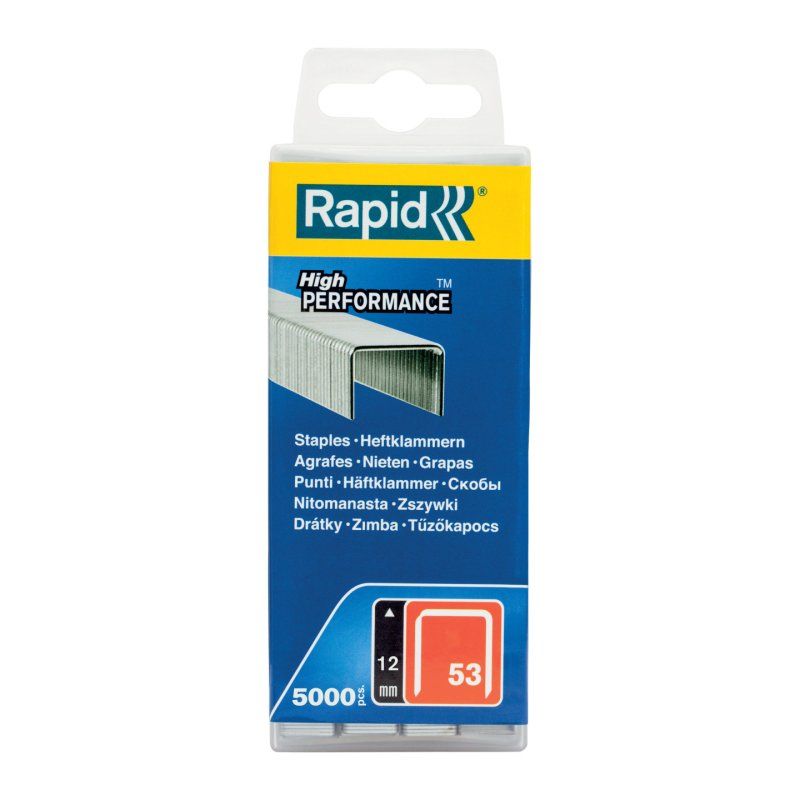 Rapid No. 53 Finewire staple 12 mm