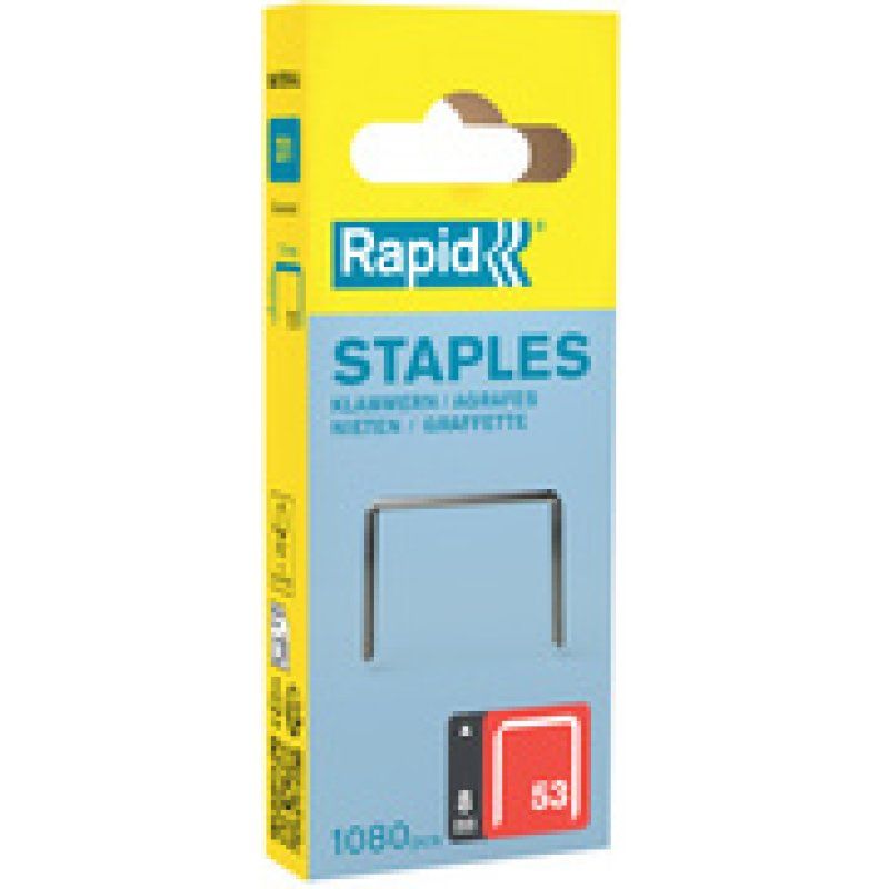 Rapid No. 53 Finewire staple 10 mm