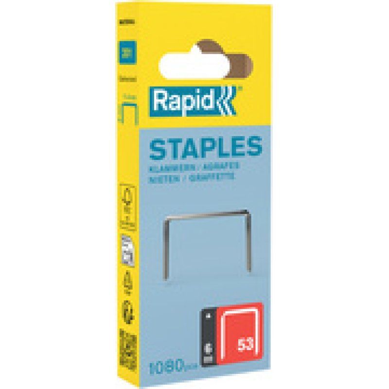 Rapid No. 53 Finewire staple 8 mm