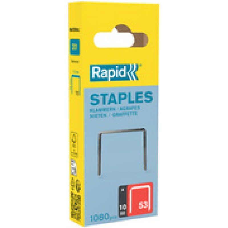 Rapid No. 53 Finewire staple 6 mm
