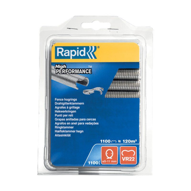 Rapid 40108806 clasp fastener Zinc steel 1100 pc(s)