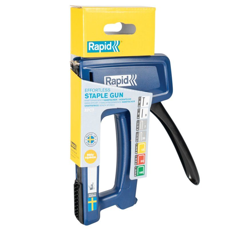 Rapid 5001632 manual staple gun Blue