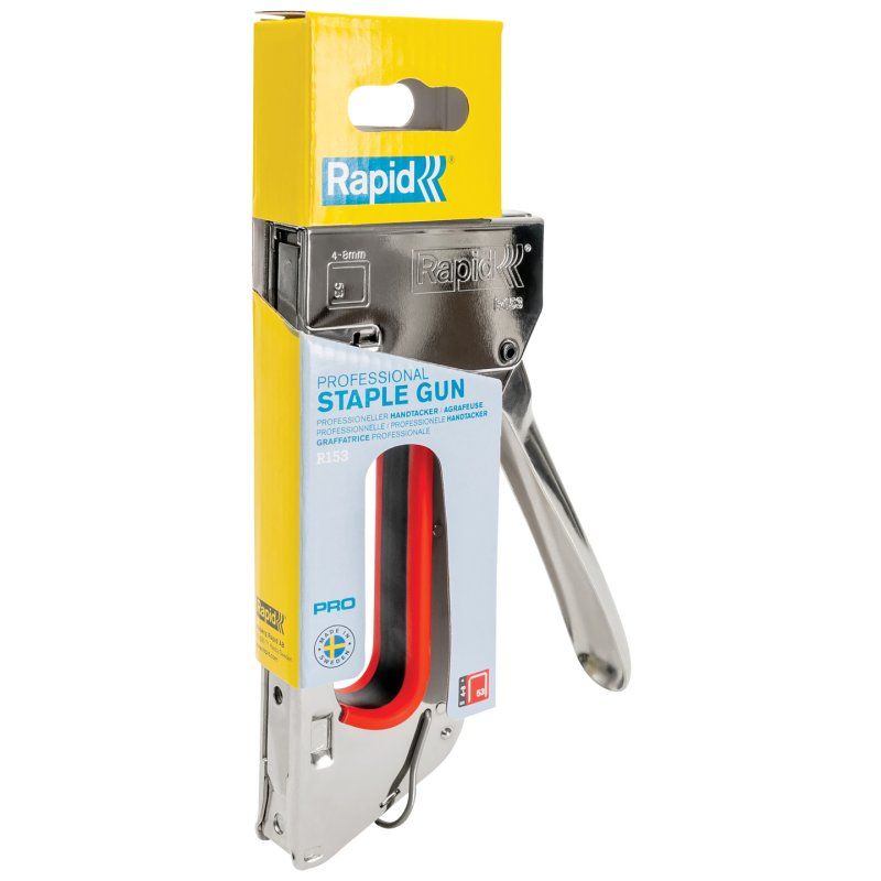 Rapid 5001665 manual staple gun Silver