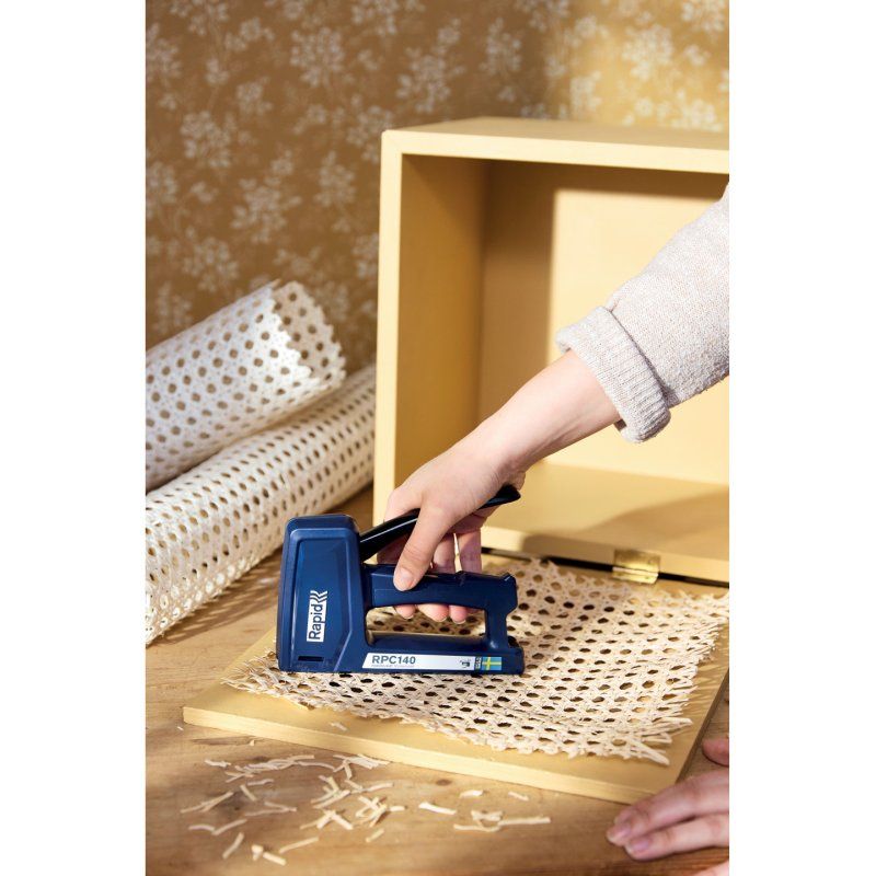 Rapid Agrafeuse RPC140, bleu