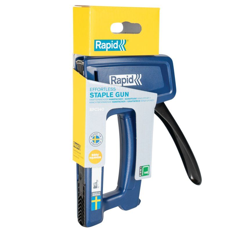 Rapid 5001630 manual staple gun Black, Blue