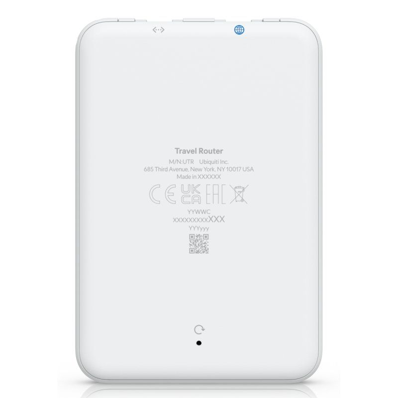 Ubiquiti UniFi Travel Router WiFi 5 (WLAN AC1200), 2x 1G LAN Ports, Sicherer VPN-Client