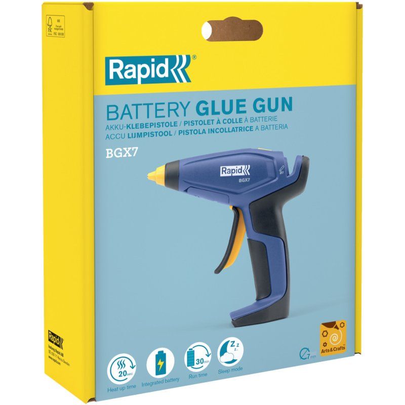 Rapid 5001703 pistolet et stylo à colle chaude Pistolet à colle chaude Bleu