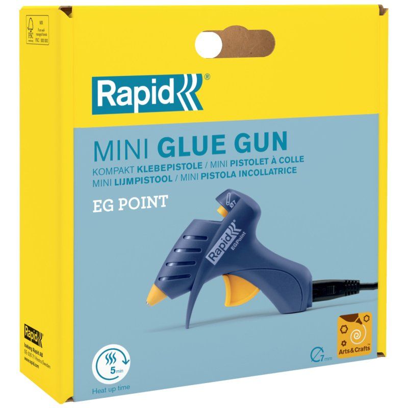 Rapid 5001702 hot glue gun/pen Blue 80 W