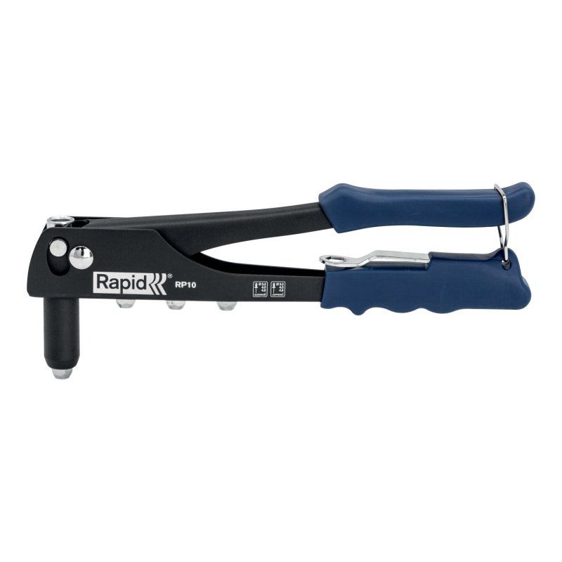Rapid Pince à riveter RP10 Starter Kit, noir/bleu