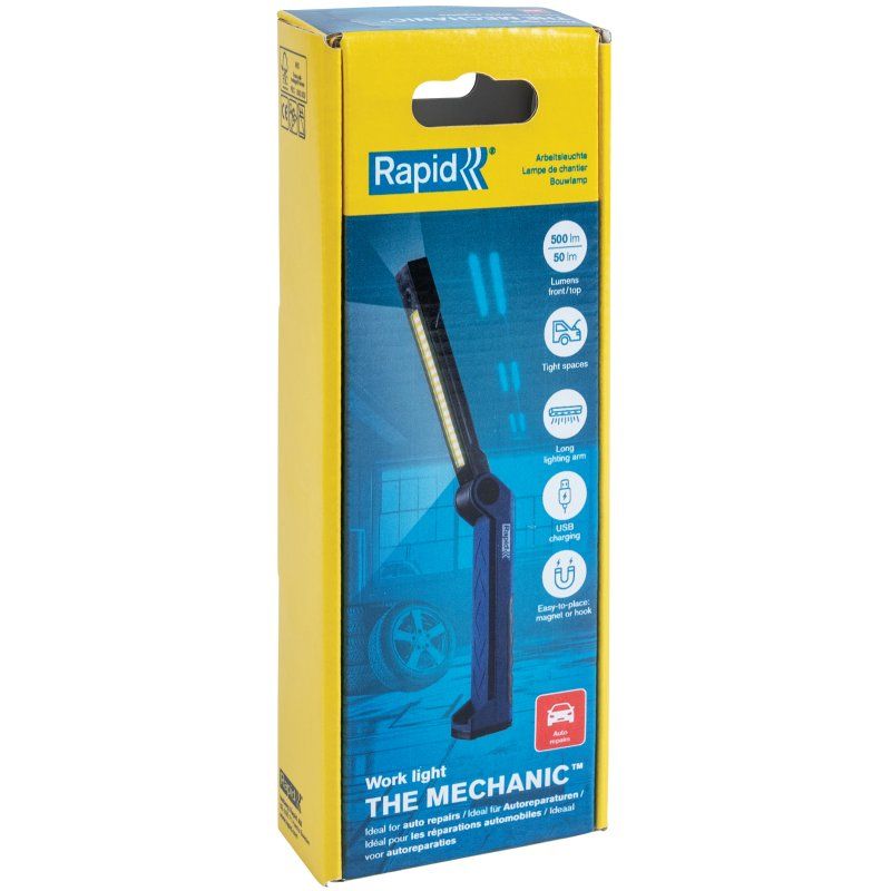 Rapid 5001733 work light Black, Blue LED