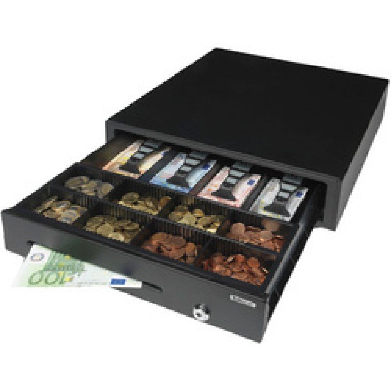 Safescan Kassenlade "LD-4141 Light Duty", schwarz, 24 Volt