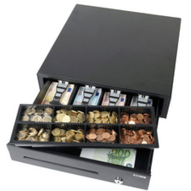 Safescan Kassenlade "LD-4141 Light Duty", schwarz, 24 Volt