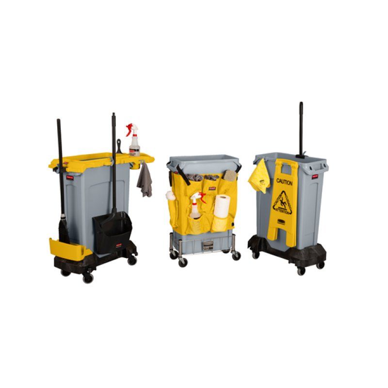 Rubbermaid 1980602 accessoire de poubelle Noir Chariot