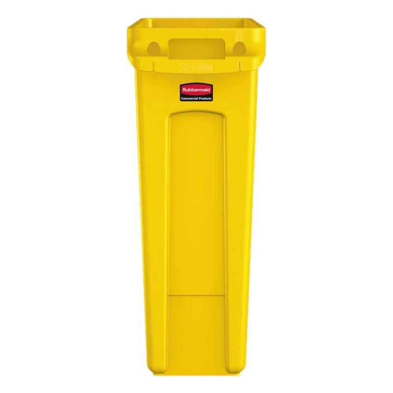 Rubbermaid 1956188 poubelle Rectangulaire Résine Jaune
