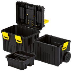 allit Valise à outils McPlus Mobile P 26, noir/jaune