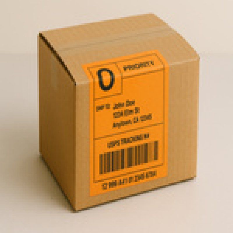 rillprint Étiquettes en rouleau Zebra, 102 x 152 mm, rouge