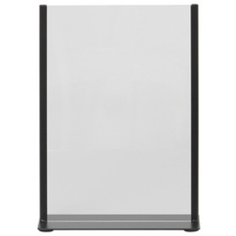 EUROPEL Porte-visuel, A5, métal, noir