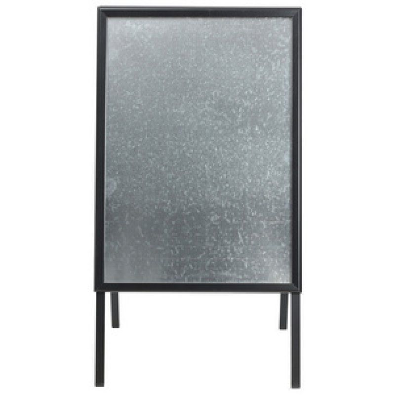 EUROPEL Panneau trottoir ECONOMY OUTDOOR, A1, argent