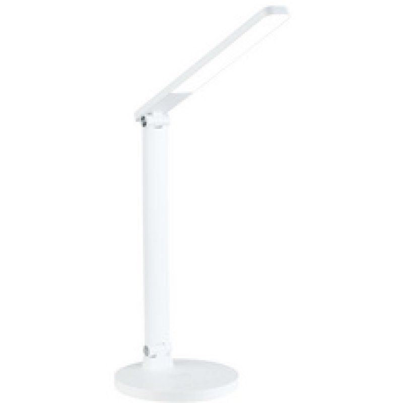 PAPERFLOW Lampe de table à LED ATIAS, socle, blanc