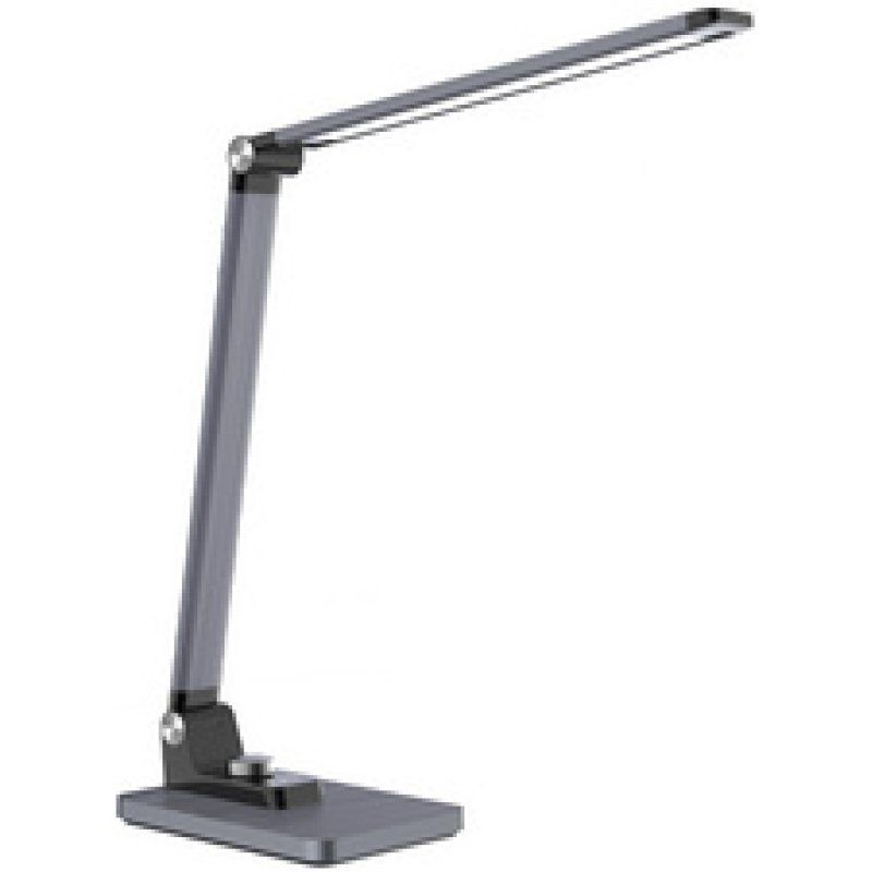 PAPERFLOW Lampe de table à LED JOA, socle, argent brossé