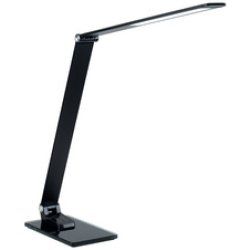 PAPERFLOW Lampe de table à LED OLGA, socle, noir