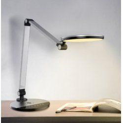 PAPERFLOW Lampe de table à LED CHUCK, socle, noir