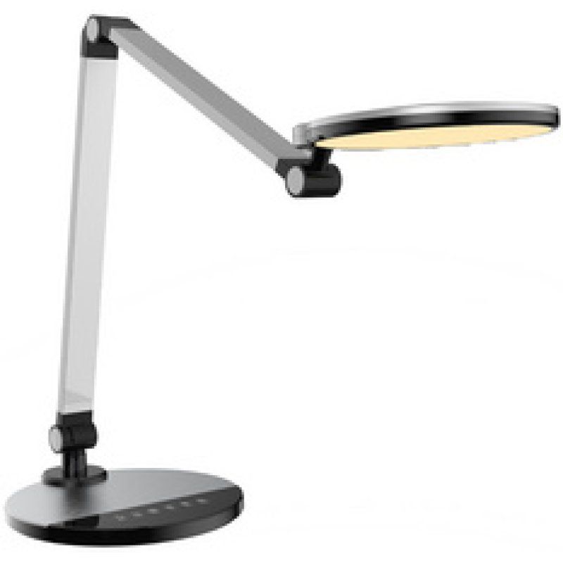 PAPERFLOW Lampe de table à LED CHUCK, socle, argent