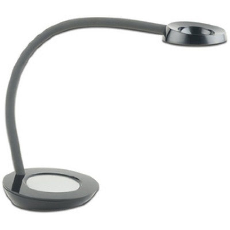 PAPERFLOW Lampe de table à LED TOBY, socle, noir