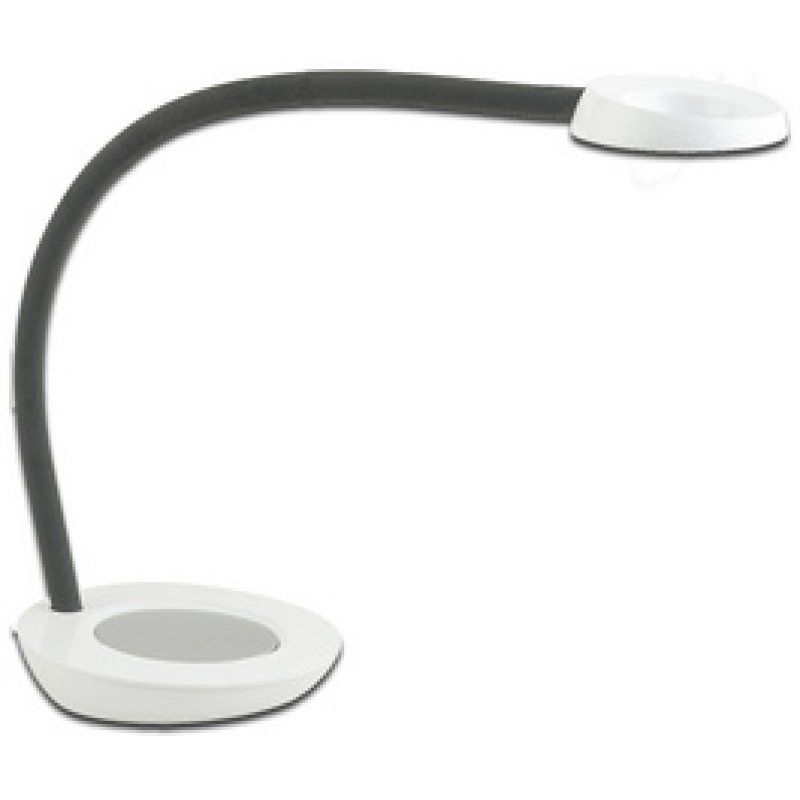 PAPERFLOW Lampe de table à LED TOBY, socle, blanc