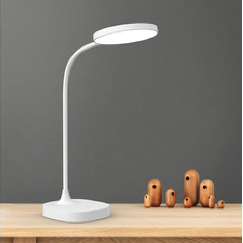 PAPERFLOW Lampe de table à LED BOB, socle, blanc
