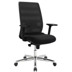 Topstar Fauteuil de bureau "Airpoint II", noir/ bleu pétrole