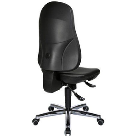 Topstar Fauteuil de bureau "Support SY", similicuir, noir