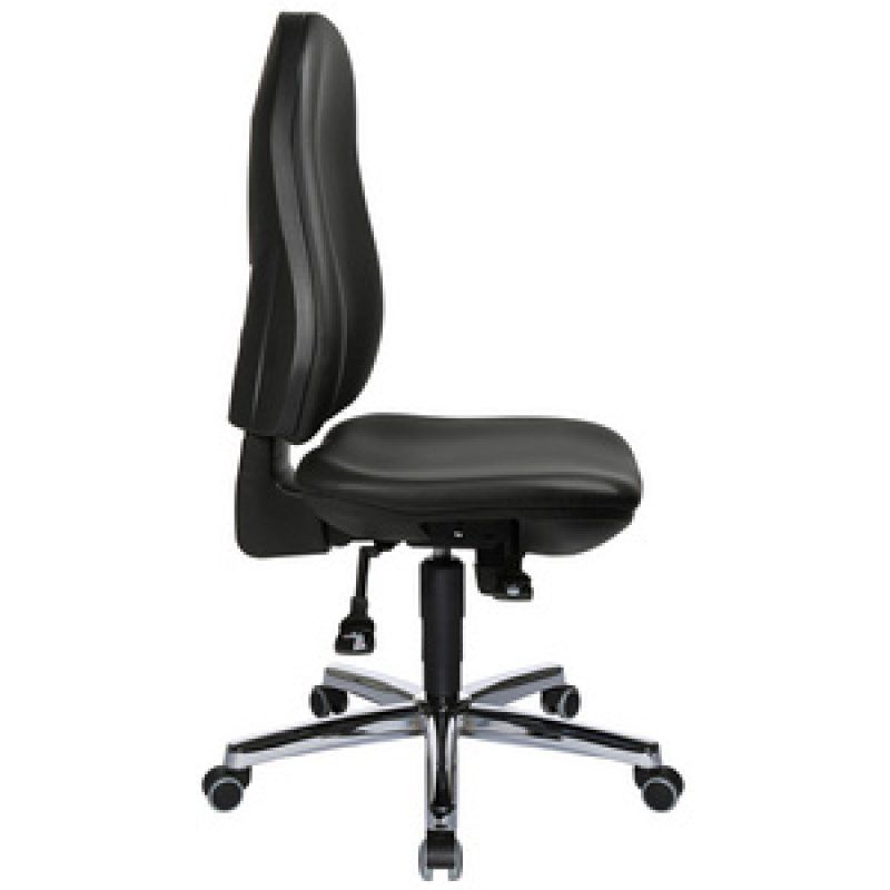 Topstar Fauteuil de bureau "Support SY", similicuir, noir
