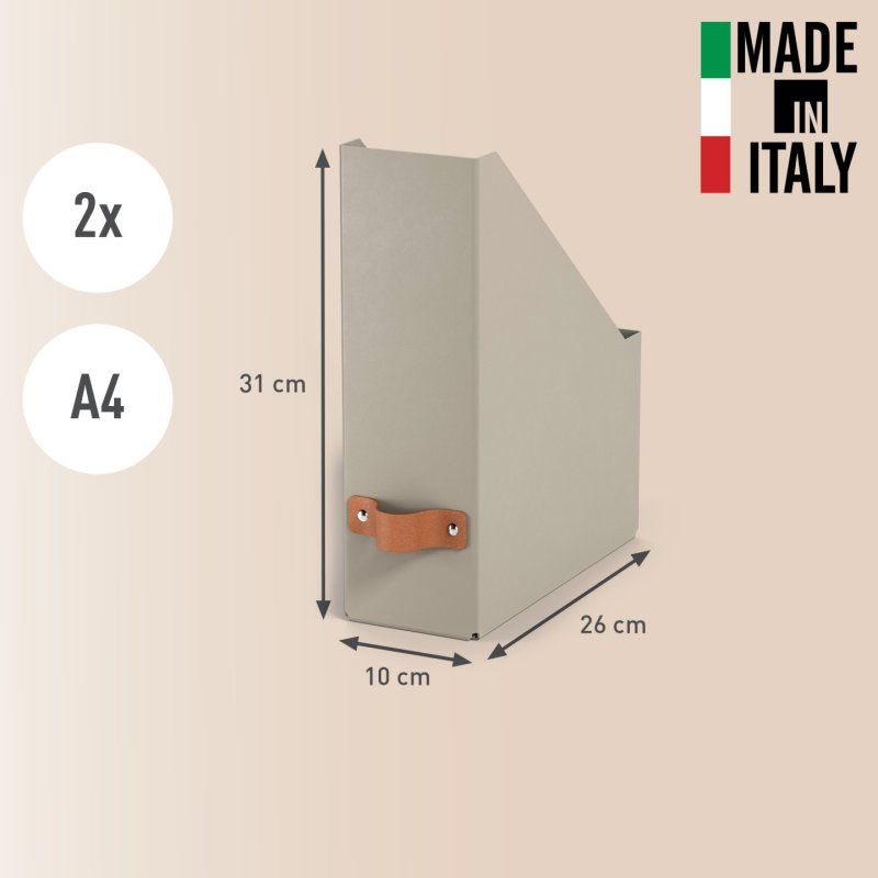 Leitz 24710012 Boîte de rangement Carton Beige