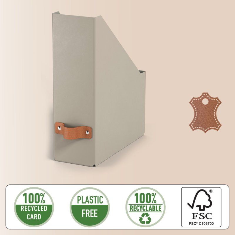 Leitz 24710012 Boîte de rangement Carton Beige