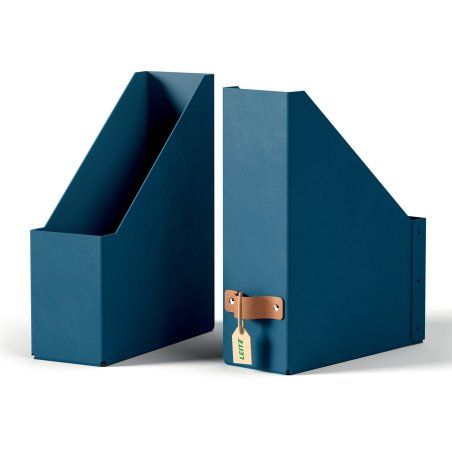 Leitz 24710068 Boîte de rangement Carton Bleu