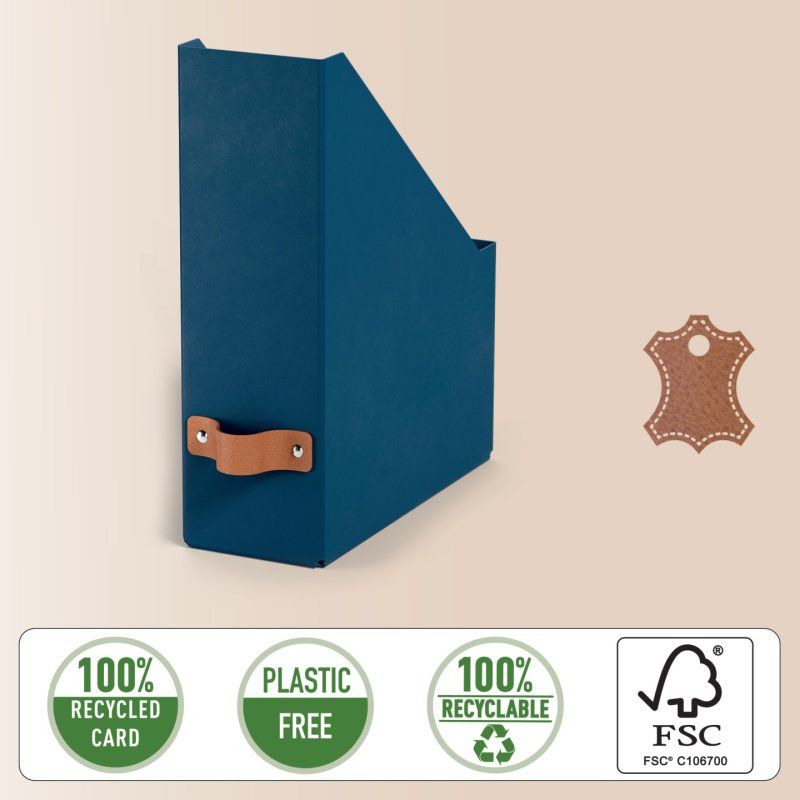 Leitz 24710068 Boîte de rangement Carton Bleu