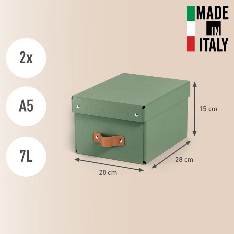 Leitz 61470050 Boîte de rangement Carton Vert