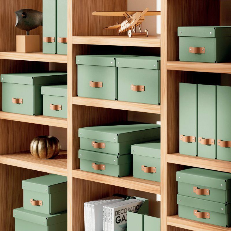 Leitz 61490050 Boîte de rangement Carton Vert