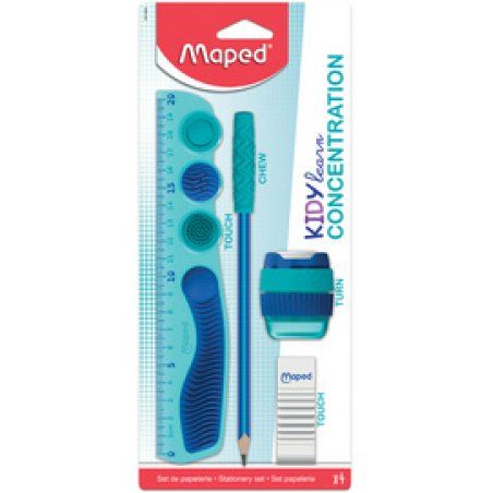 Maped Kit KIDY learn CONCENTRATION, 4 pièces, carte blister