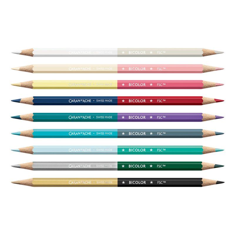 Caran d-Ache CC0999.025 crayon de couleur Multicolore 9 pièce(s)