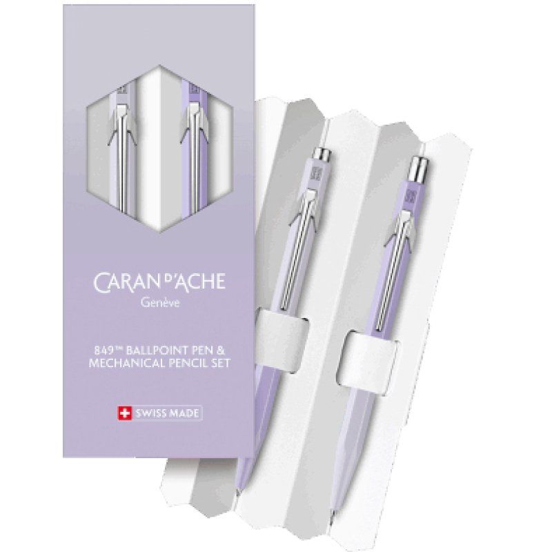 CARAN D'ACHE Set d'instruments d'écriture BLOOMING LAVENDER