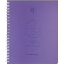 EXACOMPTA Agenda de bureau SAD 19S, 2025/2026, 16 mois
