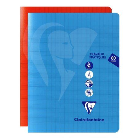 Clairefontaine Cahier Travaux Pratiques piqué Mimesys