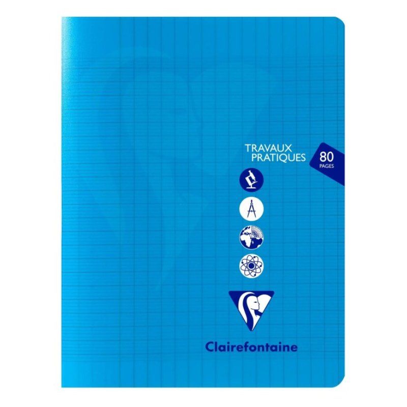 Clairefontaine Cahier Travaux Pratiques piqué Mimesys