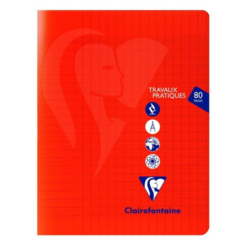 Clairefontaine 303727C writing notebook 80 sheets Assorted colours