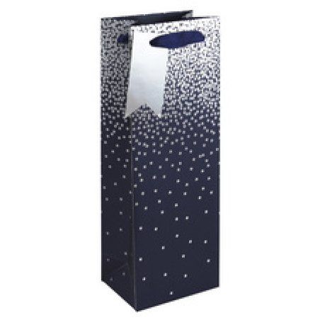 Clairefontaine Sac de Noël pour bouteille "Pluie d'étoile"