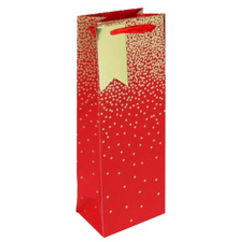 Clairefontaine Sac de Noël pour bouteille "Pluie d'étoile"