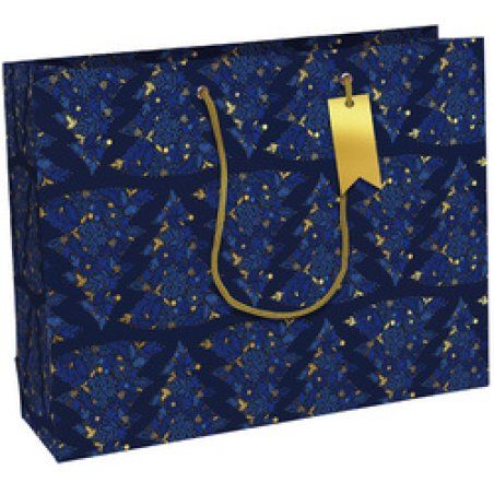 Clairefontaine Sac cadeau de Noël "Azurite", shopping